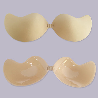 Mango Shaped Silicone Glue Pad Push Up Nude Bra