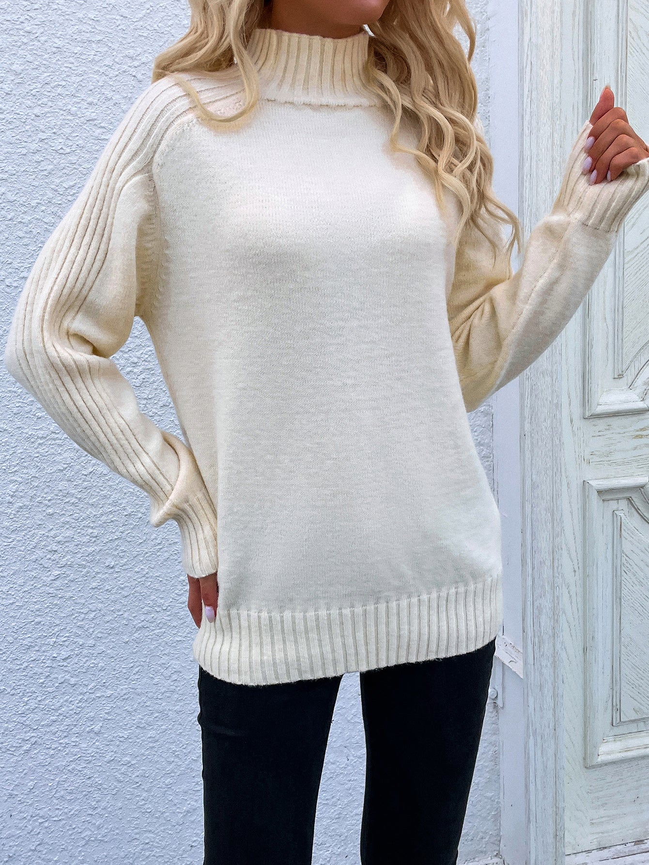 Fashionable Ease Loose Pullover Sweater