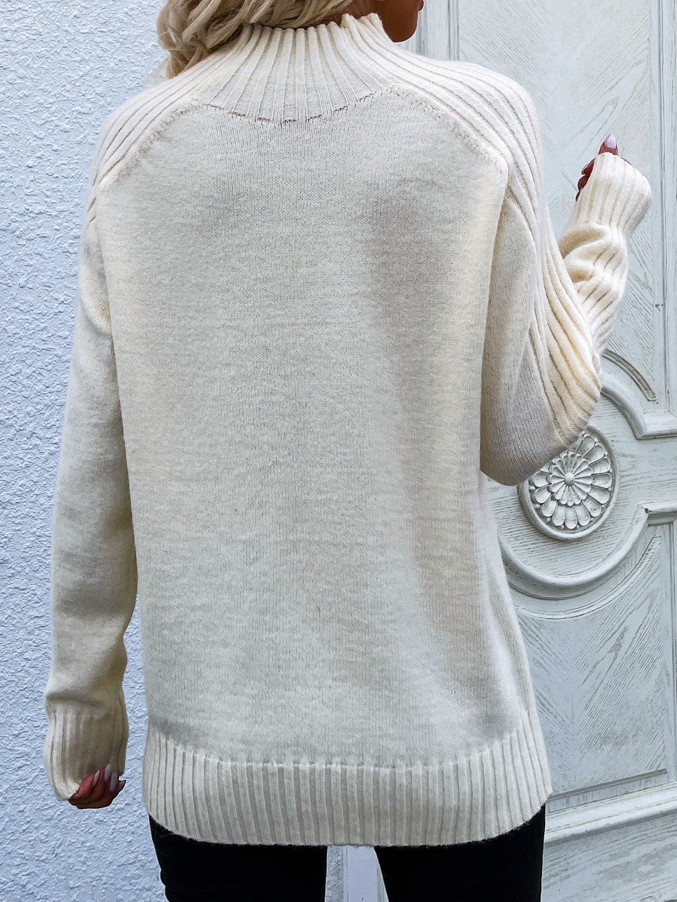 Fashionable Ease Loose Pullover Sweater