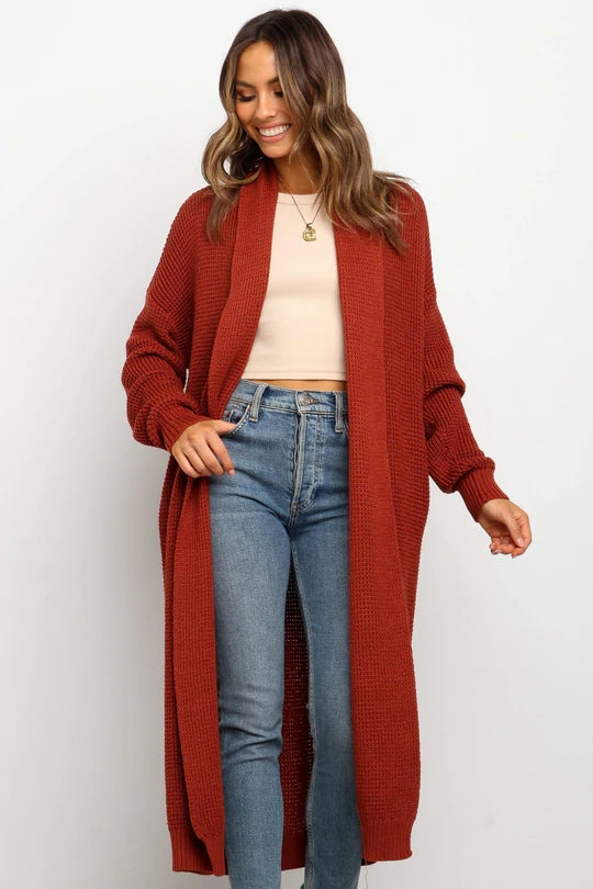 Ultra Long Loose Sweater Cardigan