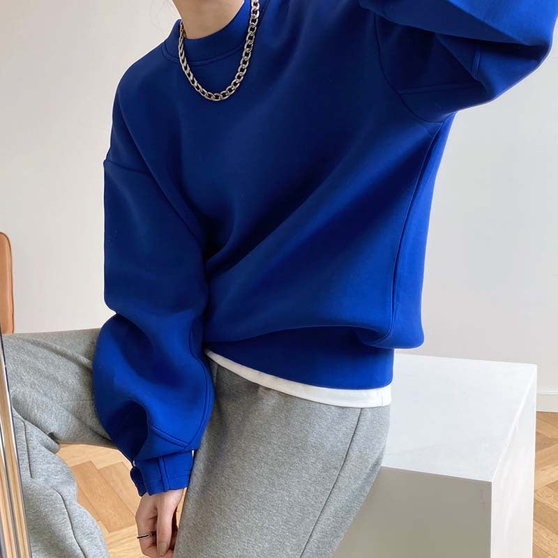 Thin Loose Idle Air Layer Sweatshirt