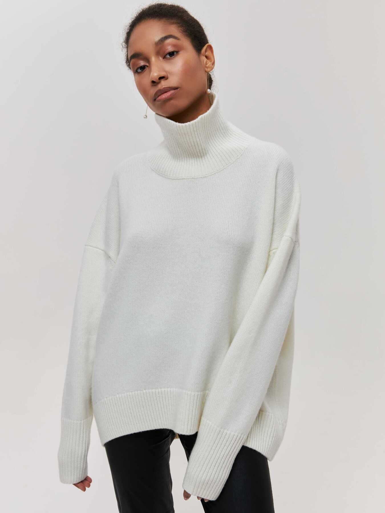 Casual Comfort Loose Pullover Sweater