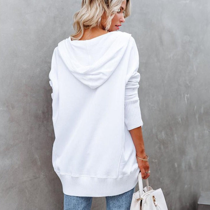 Winter Batwing Sleeve Sweatshirt Hoodie