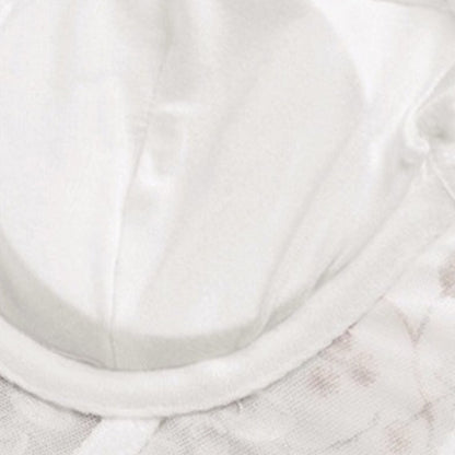 Thin Embroidery Underwired Strap Lace Bra Panty Set