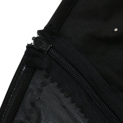 Neckholder, verführerischer, ärmelloser Strampler mit Ausschnitten