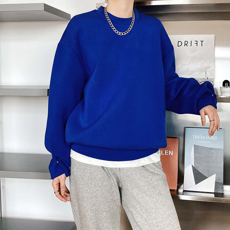 Thin Loose Idle Air Layer Sweatshirt