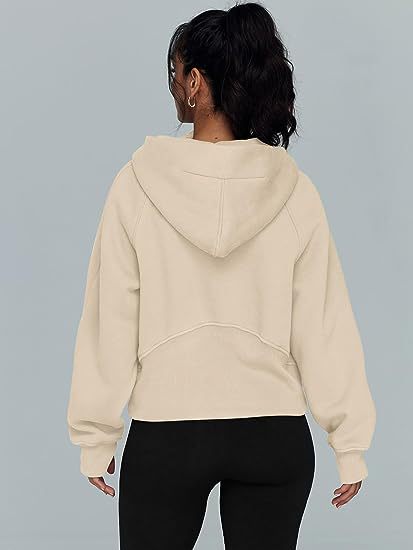 Casual Half Zipper Velvet Sweatshirt Hoodie