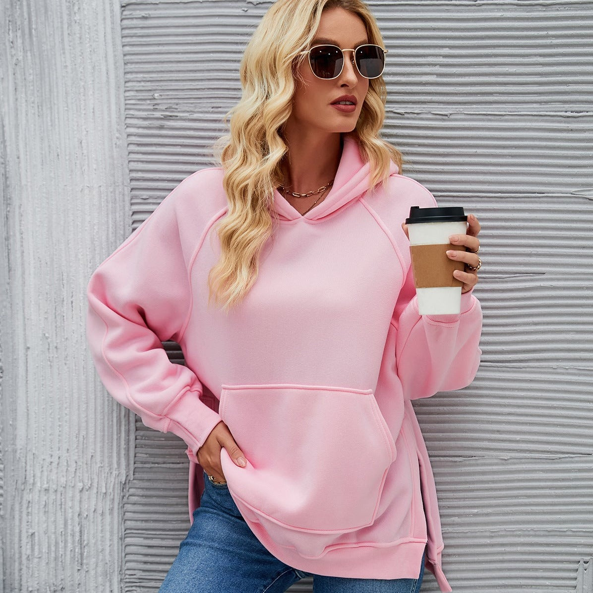 Fashionable Winter Loose Sweater Hoodie