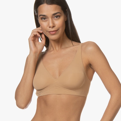 Soutien-gorge rembourré fin et doux sans couture