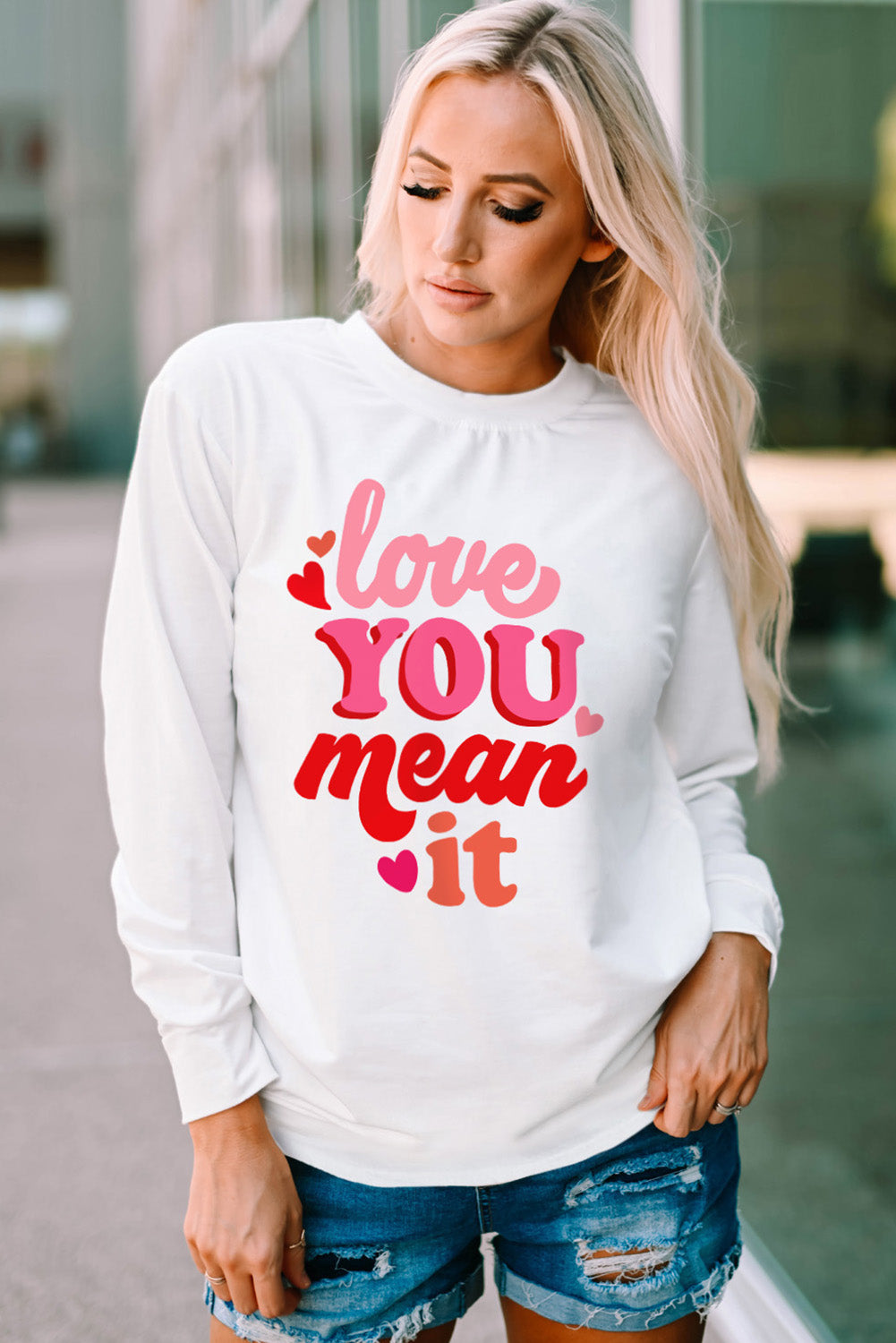 Genuine Affection Long Sleeve Sweatshirt