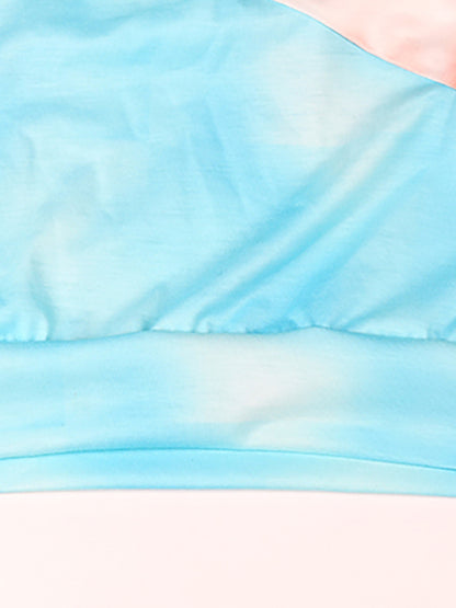 Sweat à capuche imprimé décontracté à manches longues