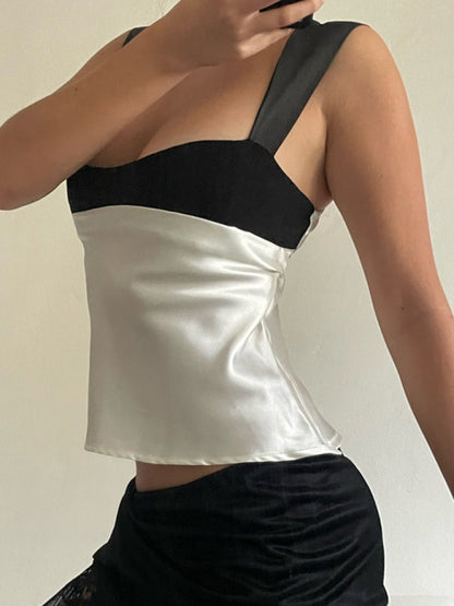 Stylish Low Cut Vest Top Camisole