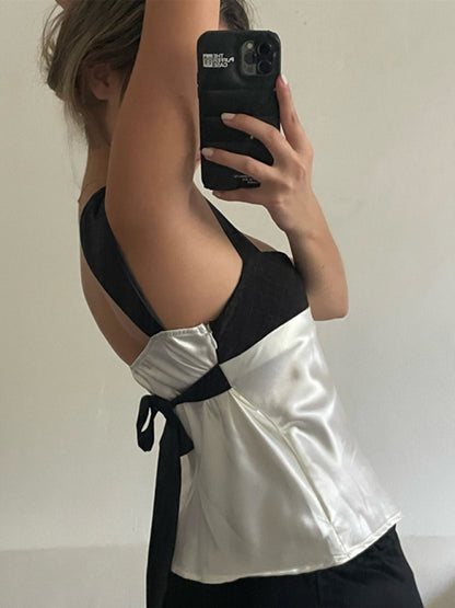 Stylish Low Cut Vest Top Camisole